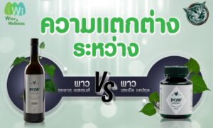 พาวน้ำ พาวเม็ด ต่างกันอย่างไร