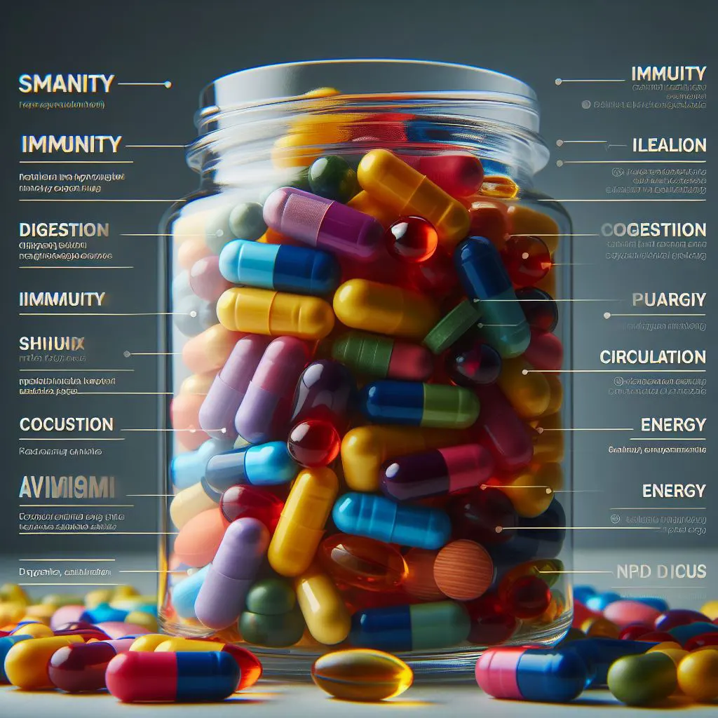 อาหารเสริมเพื่อสุขภาพแบบสำเร็จรูป