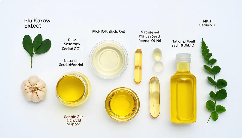 น้ำมันสกัดที่ดี 8 ชนิด