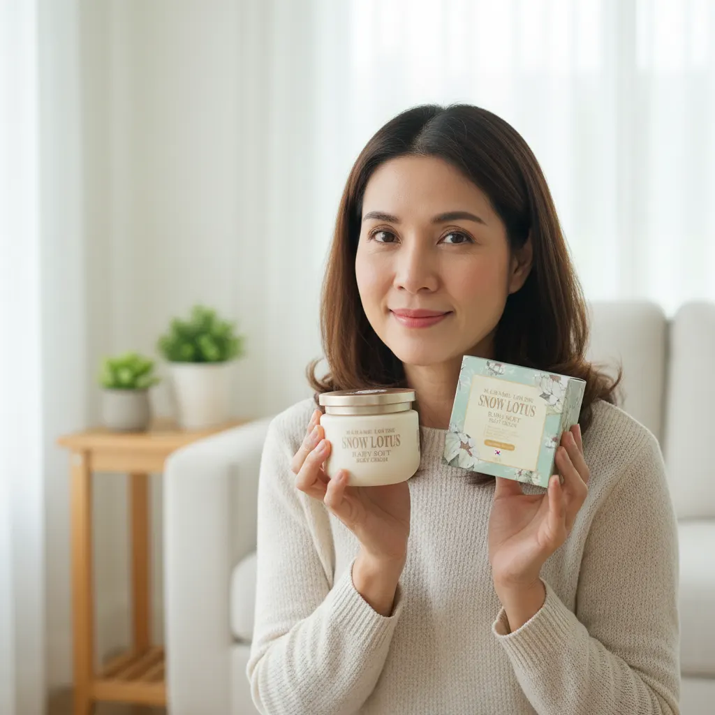 baby soft body cream model