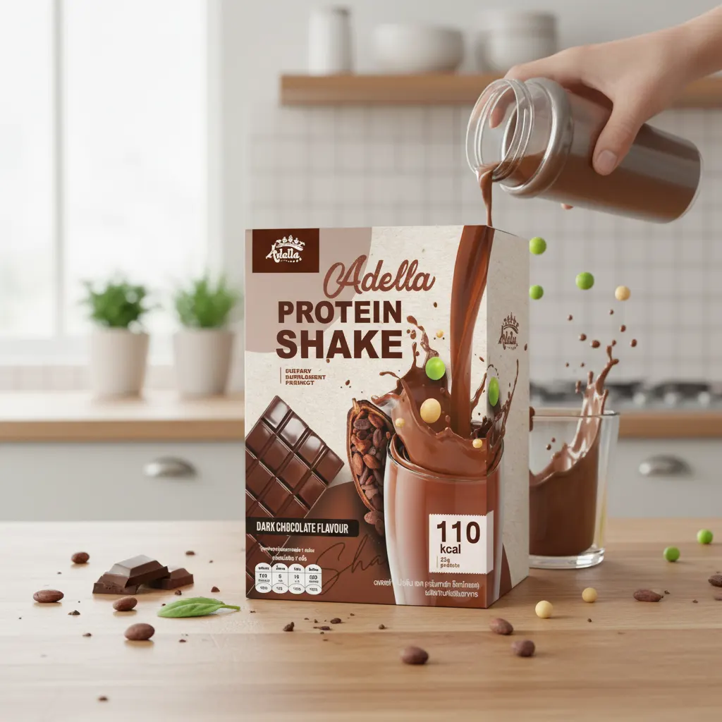 adella protein shake choco