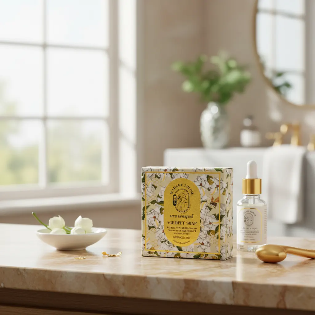 madame Louise age defy soap 3d