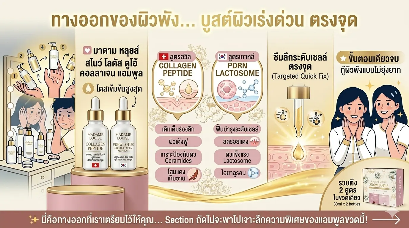 madame louise ampoule problem