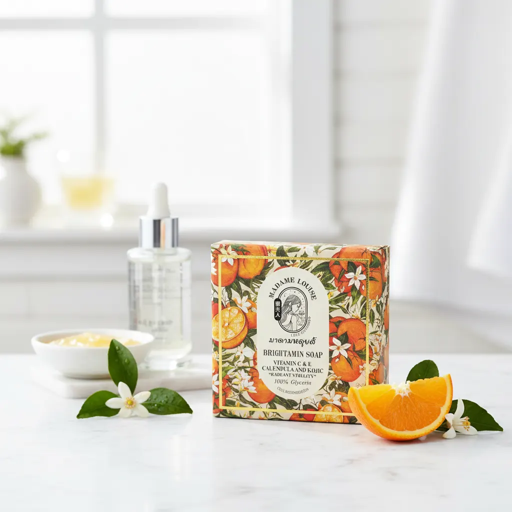 madame louise brightamin soap