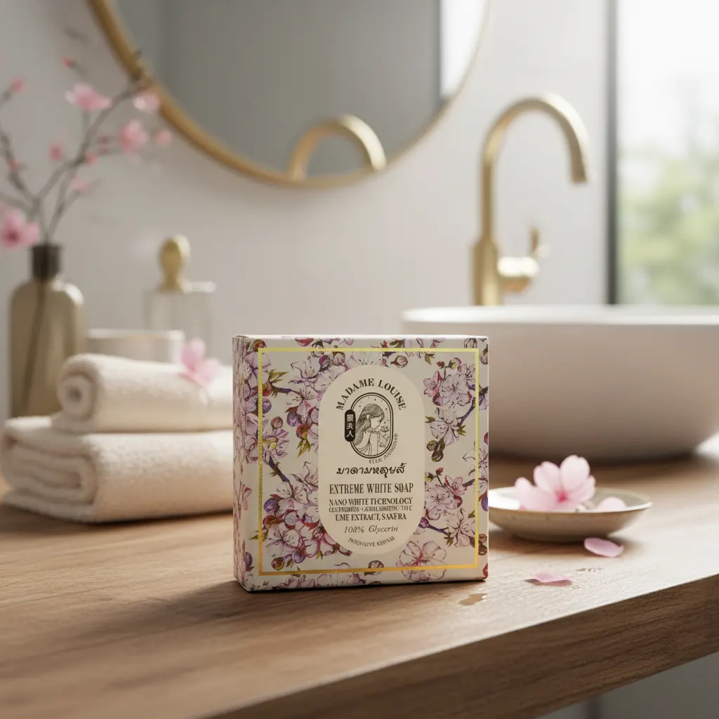 madame louise extreme white soap 3d