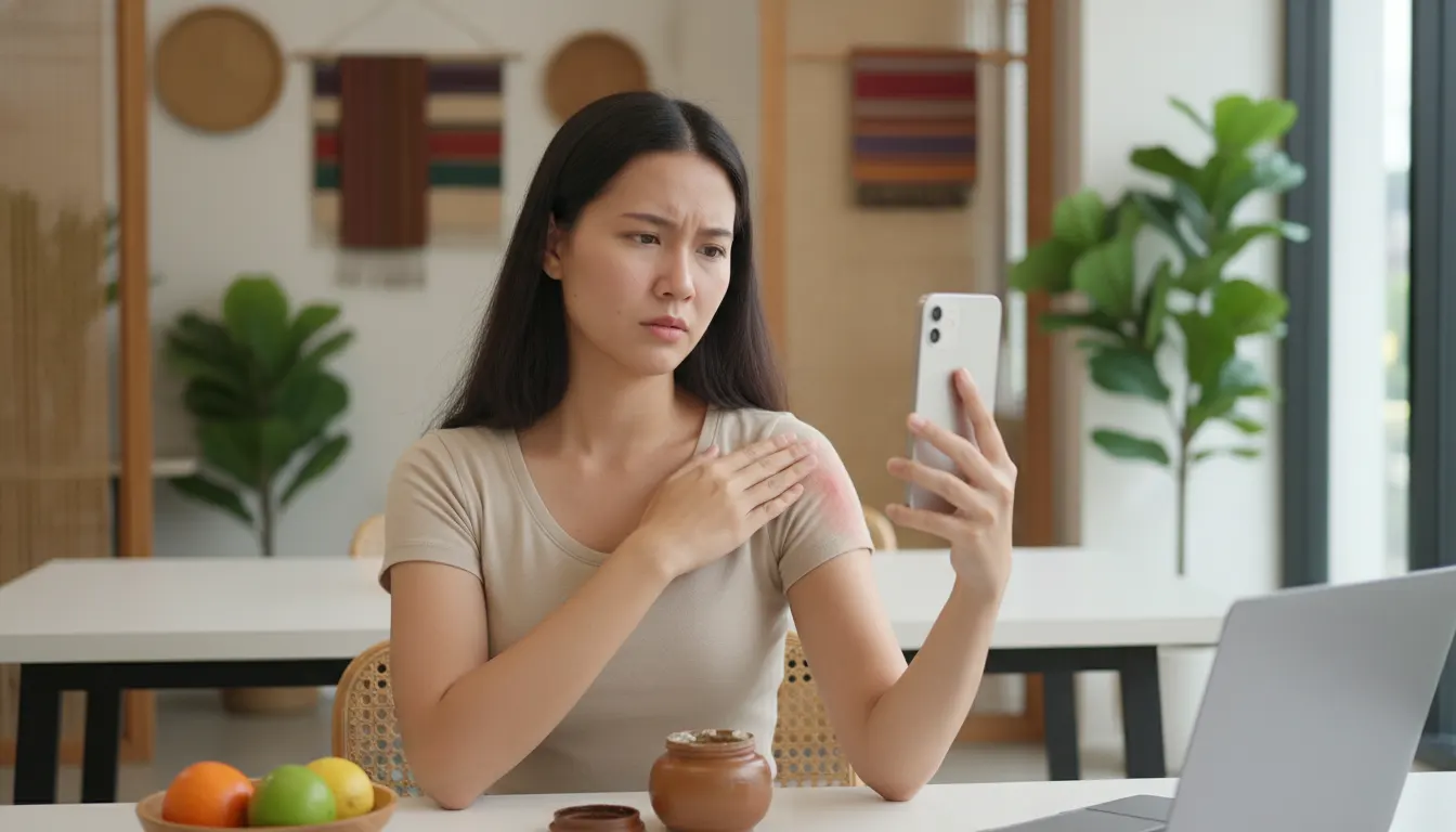 ครีมแก้ปวดทั่วไปถึงทำให้ผิวแสบร้อน
